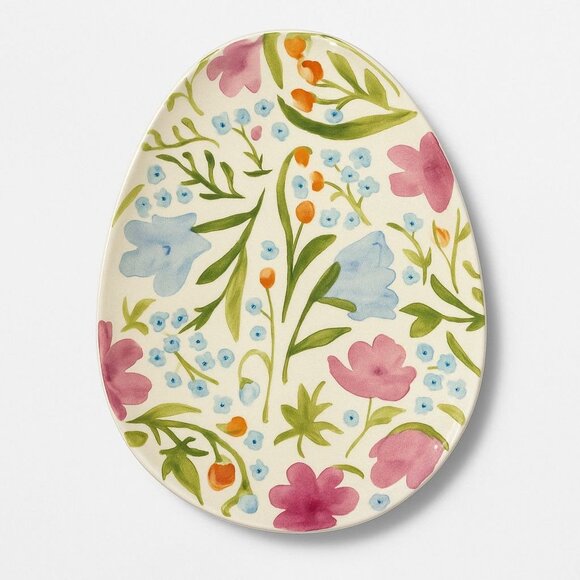 Threshold 12pc‎ Easter Bunnies & Floral Dinnerware Bundle Target Spring 2023 NWT - Picture 2 of 5